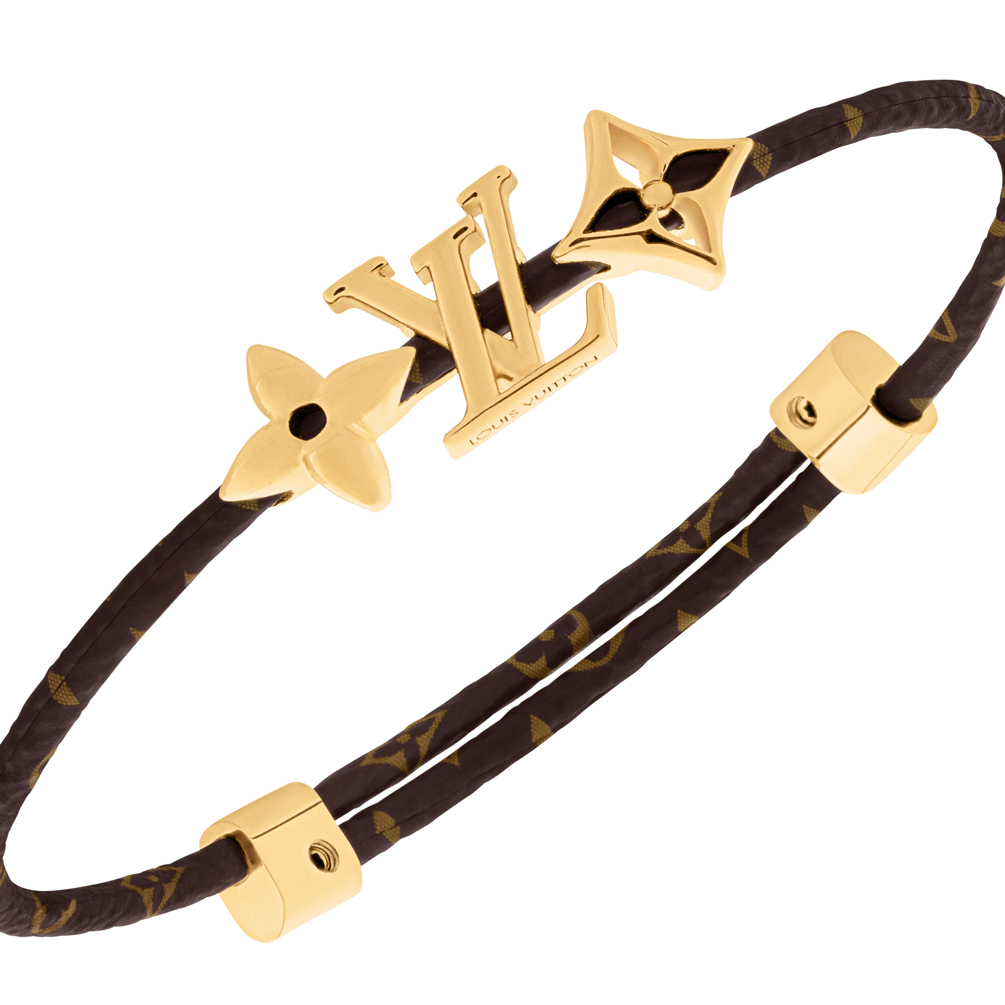 LV Iconic Bracelet - Luxury Monogram Canvas Brown | LOUIS VUITTON